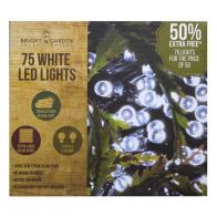 See more information about the Solar Garden String Lights Decoration 75 White LED - 10.4m by Bright Garden