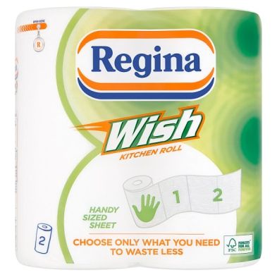 Regina Wish Kitchen Roll 2 Pack