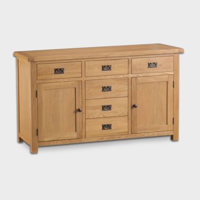 See more information about the Cotswold Sideboard Oak 2 Door 6 Drawer