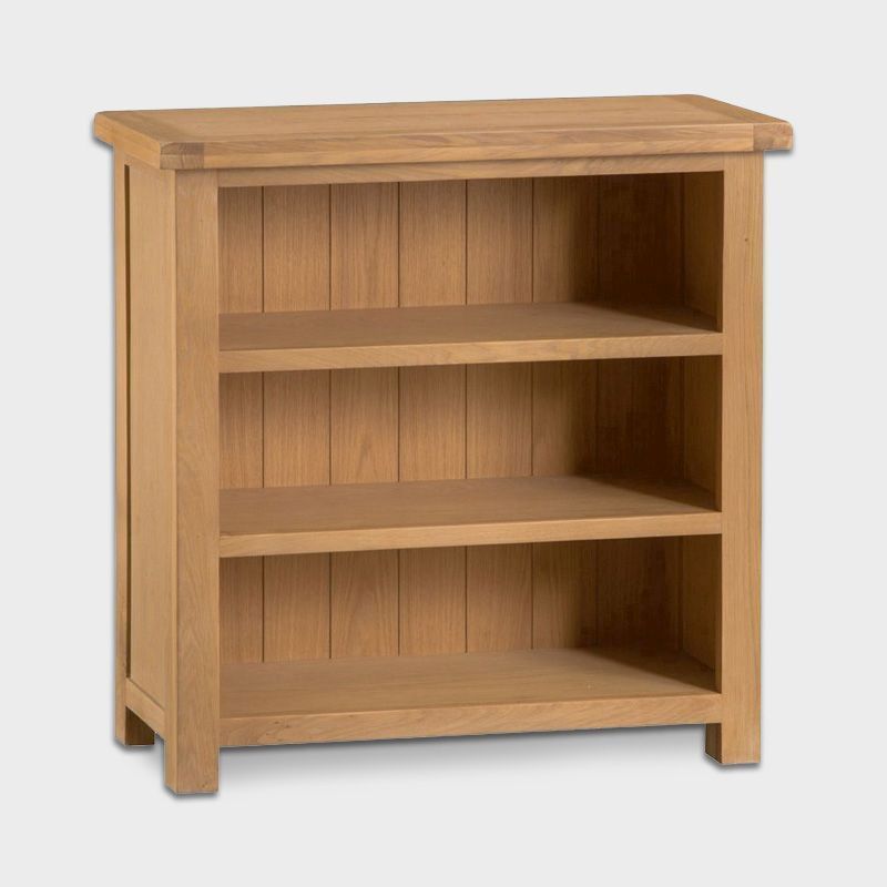Cotswold Small Bookcase Oak 3 Shelf