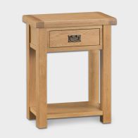 See more information about the Cotswold Telephone Table Oak 1 Drawer