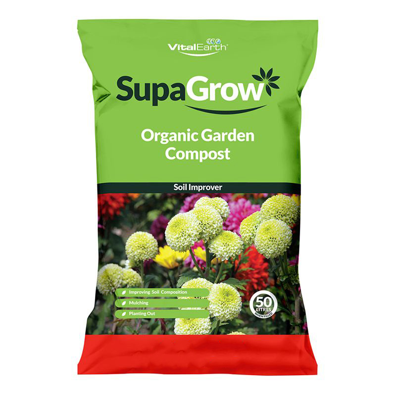 SupaGrow Organic Garden Compost 50 Litre