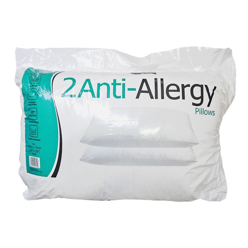 Easy Comfort Anti Allergy Pillow Pair