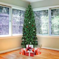 See more information about the 7ft Slim Pencil Christmas Tree Artificial - 760 Tips
