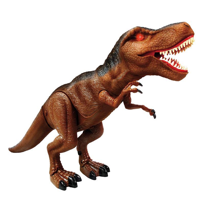Electric Animated Walking Dinosaur T-Rex With Sound Light Figures Kids Toys UK 