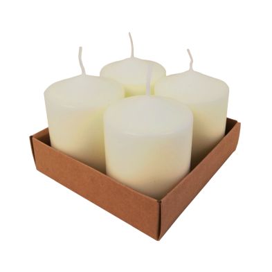 See more information about the 4 Pack 8cm Pillar Candle