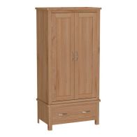 See more information about the Sienna 2 Door 1 Drawer Gents Wardrobe 