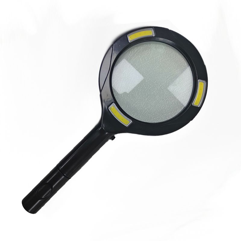 Bright On Magnifying Glass Light