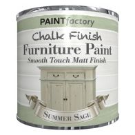Paint Factory Chalk Finish Furniture Matt Paint 250ml - Sage Green