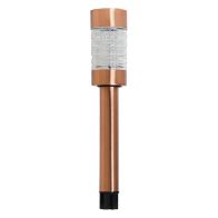 See more information about the Bright Garden Metal Solar Light - Brushed Copper Finish