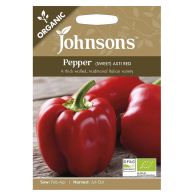 See more information about the Johnsons Organic Pepper Sweet Asti Red Seeds