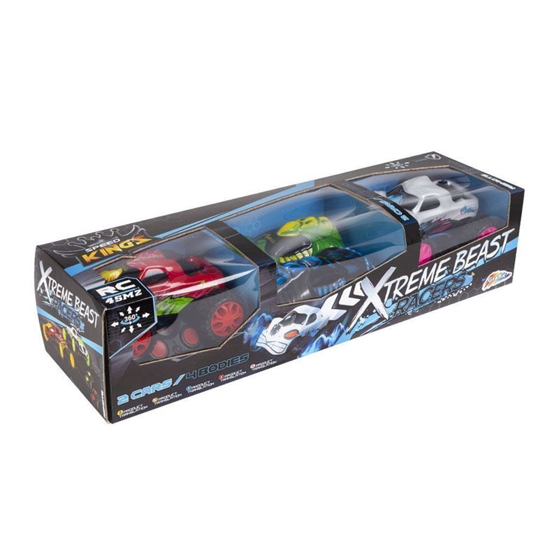 Speed Kings Remote Control Car Racers Twin Set