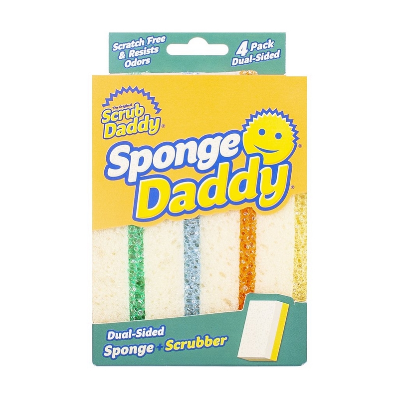 Scrub Daddy Sponge Daddy 4 Pack