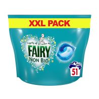 See more information about the Fairy Washing Capsules Non Bio 51 Washes