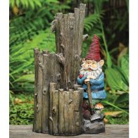 See more information about the Bright Garden Solar Tree Gnome Water Fountain