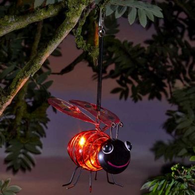 See more information about the Ladybird Solar Garden Light Ornament Decoration 4 Red LED by Smart Solar