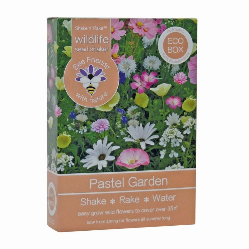 Pastel Garden Seed Shaker Box