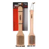 See more information about the Wooden BBQ Brush With Scraper