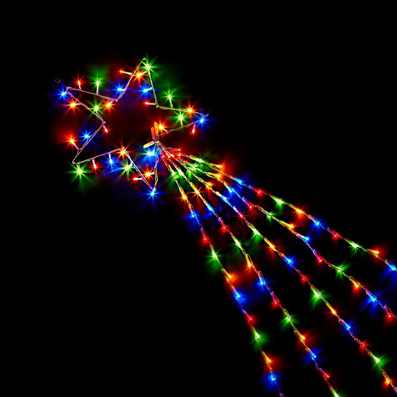 Buy 232 LED Indoor Multicolour Christmas Chasing Comet Light Mains 7M ...