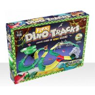 See more information about the Dinosaur Race Car Track Flexible 240 Pieces