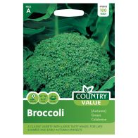 See more information about the Country Value Broccoli Autumn Green Calabrese Seeds