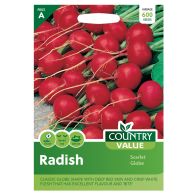 See more information about the Country Value Radish Scarlet Globe Seeds