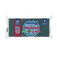 Minky 3 Pack Antibacterial Wash Pads