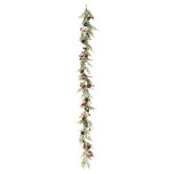 See more information about the Frosted Foliage Garland Green 150cm