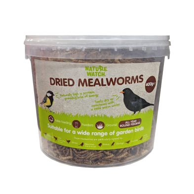 See more information about the Nature Watch Dried Mealworms 400g