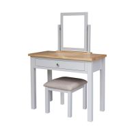See more information about the Lucerne Oak Grey 1 Drawer Dressing Table
