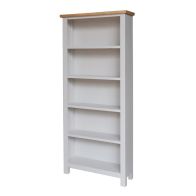 See more information about the Lucerne Oak Grey Large Bookcase