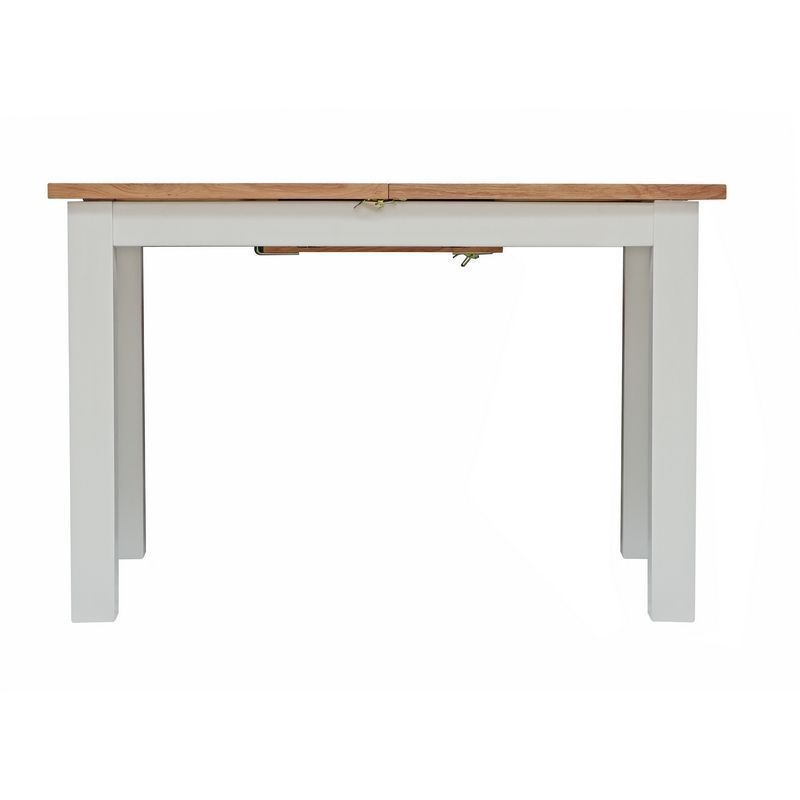 Lucerne Oak Grey 1.65-1.2m Extending Dining Table