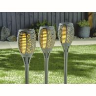 See more information about the Slate Flaming Torch Solar Light