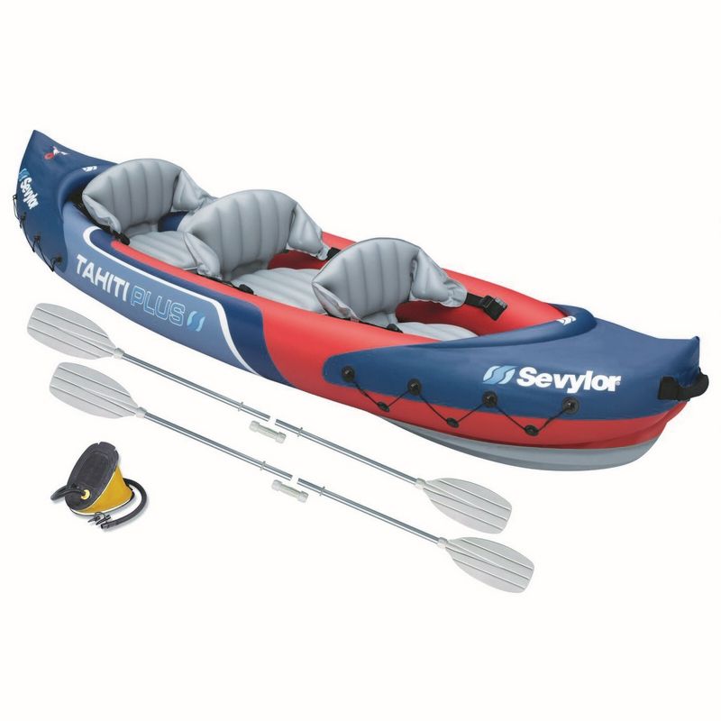 Tahiti Inflatable Kayak Plus Paddles & Pump