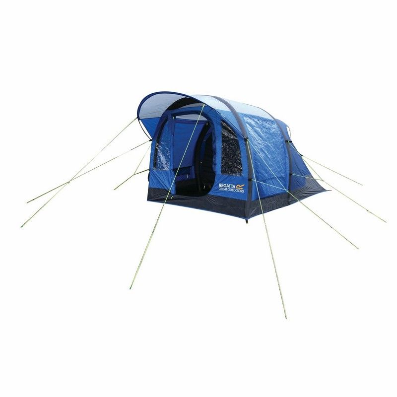 Kolima Inflatable 3 Man Camping Tent Blue