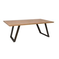 See more information about the Scandi Oak 1.8M Fixed Top Dining Table