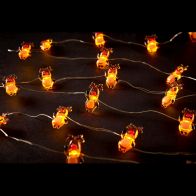 See more information about the Christmas Deer Copper Lights - 20 Warm White LEDs
