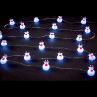 See more information about the Christmas Snowmen Copper Lights - 20 White LEDs