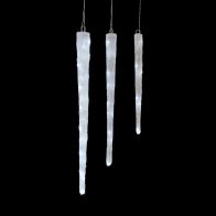 See more information about the LED Christmas Icicles Decoration - 62 White LEDs