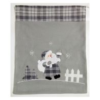 See more information about the Santa Christmas Jute Bag - Grey