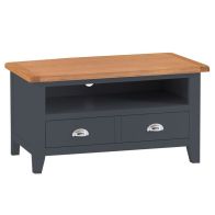 See more information about the Aurora Midnight TV Unit Oak 1 Shelf 1 Drawer