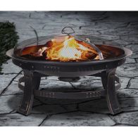 See more information about the Barcelona Rubbed Bronze Fire Pit By Croft