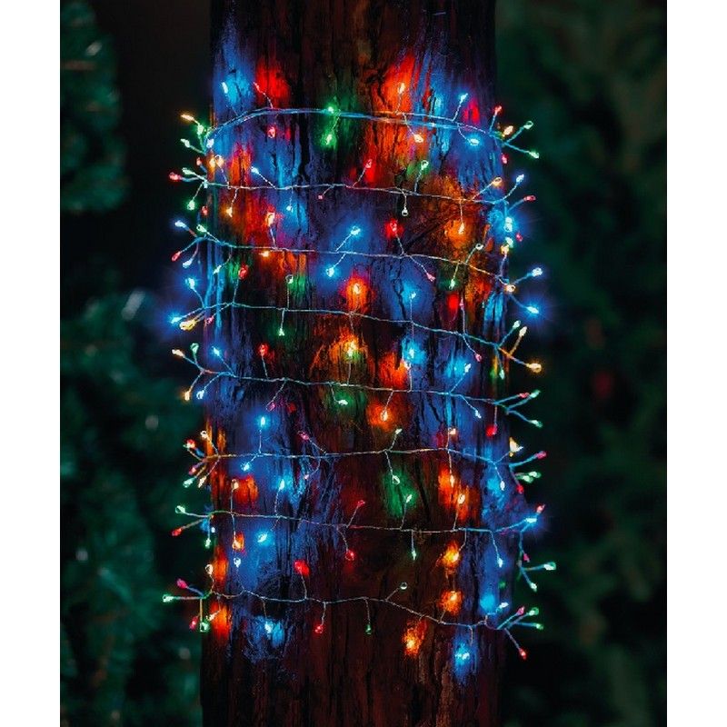 Solar Garden String Lights Decoration 240 Multicolour LED - 7.7m by Bright Garden