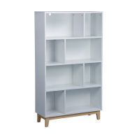See more information about the Malmo Tall Bookcase White 4 Shelves 