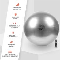 See more information about the Fitness Ball Anti Burst 65cm With Pump