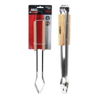See more information about the Wooden Handle BBQ Tongs