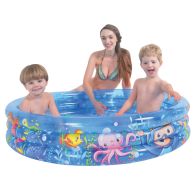 See more information about the Sea World 3 Ring Inflatable Paddling Pool 1.2m