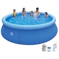 See more information about the Inflatable Prompt Set Family Pool 3.6m With Pump And Ladder