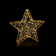 See more information about the Christmas Dewdrop Star Light Warm White Indoor 120 LED - 30cm by Astralis