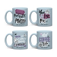 See more information about the Set of 4 Friends Doodle Espresso Mugs